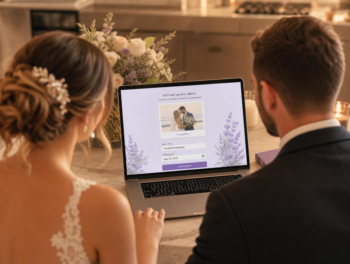 Create your wedding album
